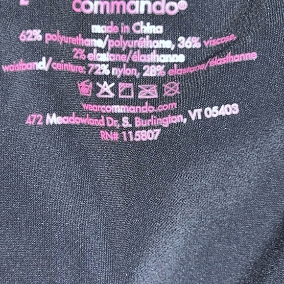 NWT COMMANDO Faux Patent Leather Legging with Perfect Control - SLG25 Sz L - Picture 8 of 9